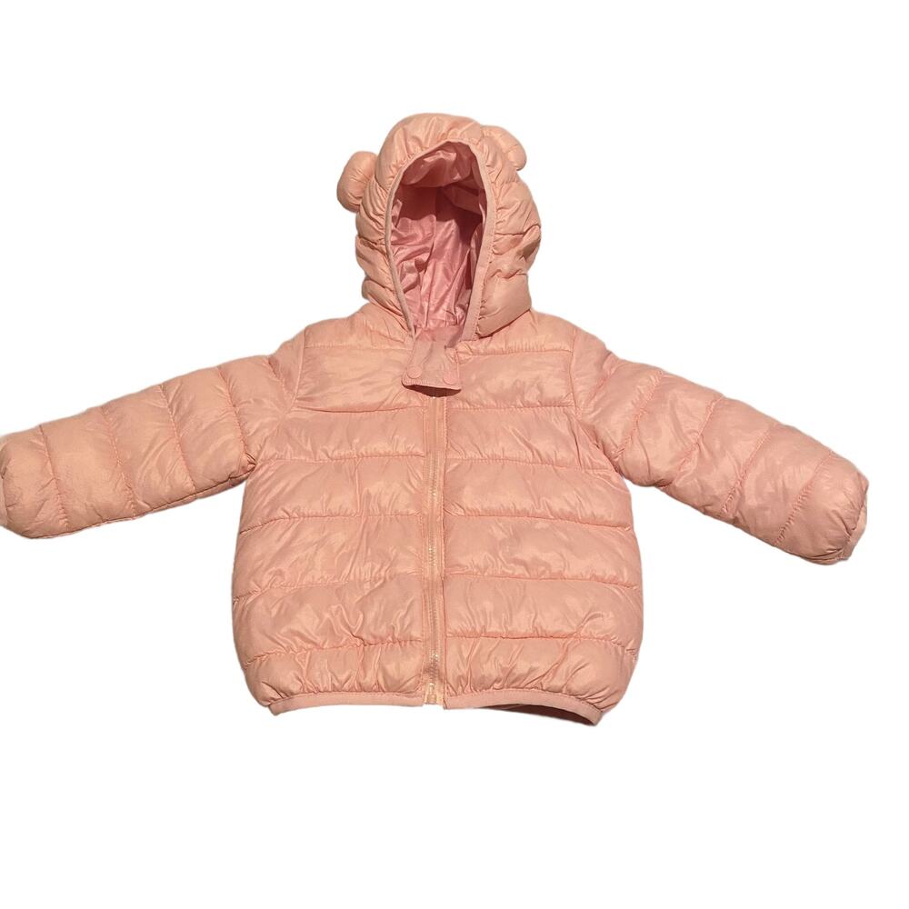 Pink Puffer Jacket size 12-18 Months